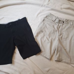 Lot of 2 men's shorts- Izod golf xfg Beverly hills polo club